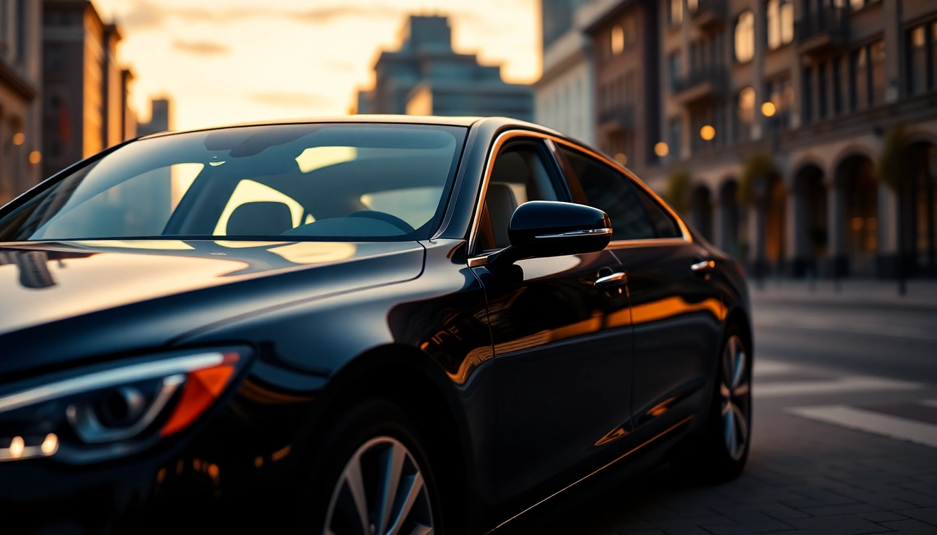 Experience a premium professional chauffeur service Vancouver in a luxury car driven by a skilled chauffeur.