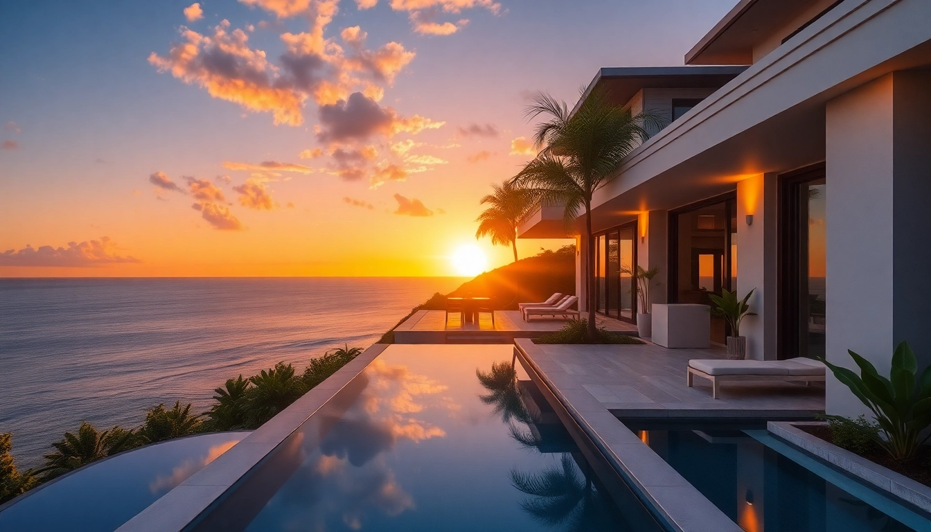 Selling stunning villas in a tropical paradise with expansive ocean views and private pools.