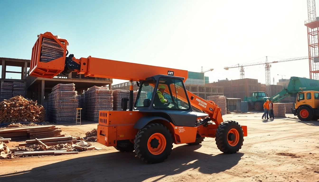 Utilize a Telehandler Equipment Loan to enhance your construction capabilities with this powerful machinery.