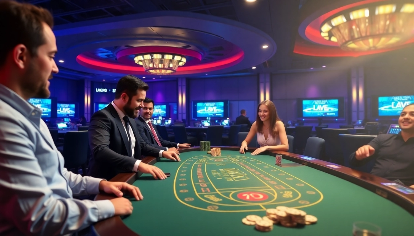 Experience thrilling gameplay at petirzeus88 with professional dealers at a live casino table.