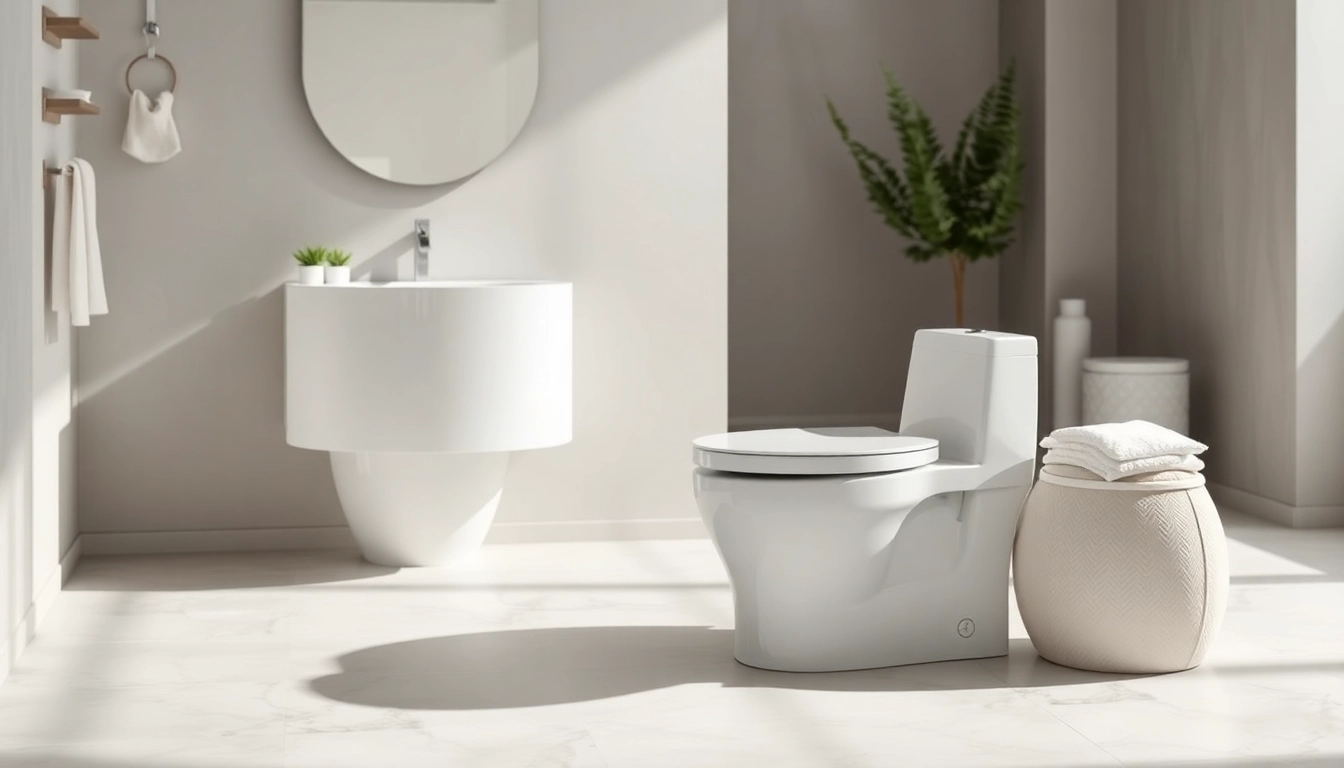 Showcasing American Standard bathroom fixtures with elegant design and modern aesthetics.