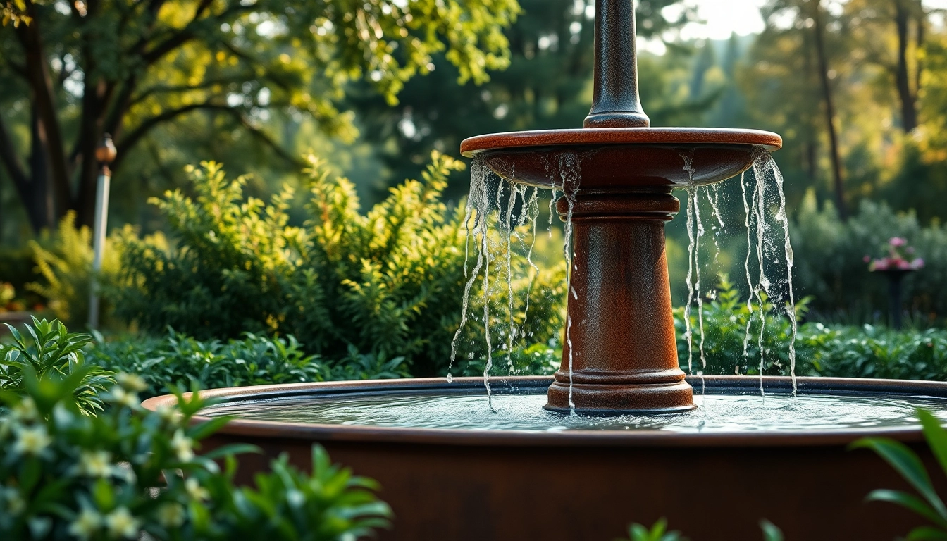 Vielseitige Anwendungsbeispiele und Vorteile von Cortenstahl Brunnen im Garten