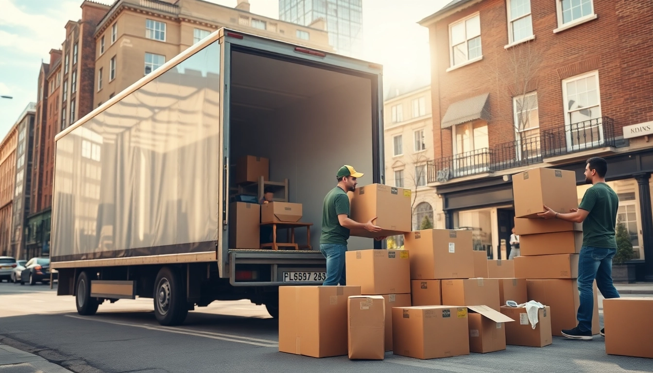 Experience reliable service from a professional removal company East London handling a residential move.