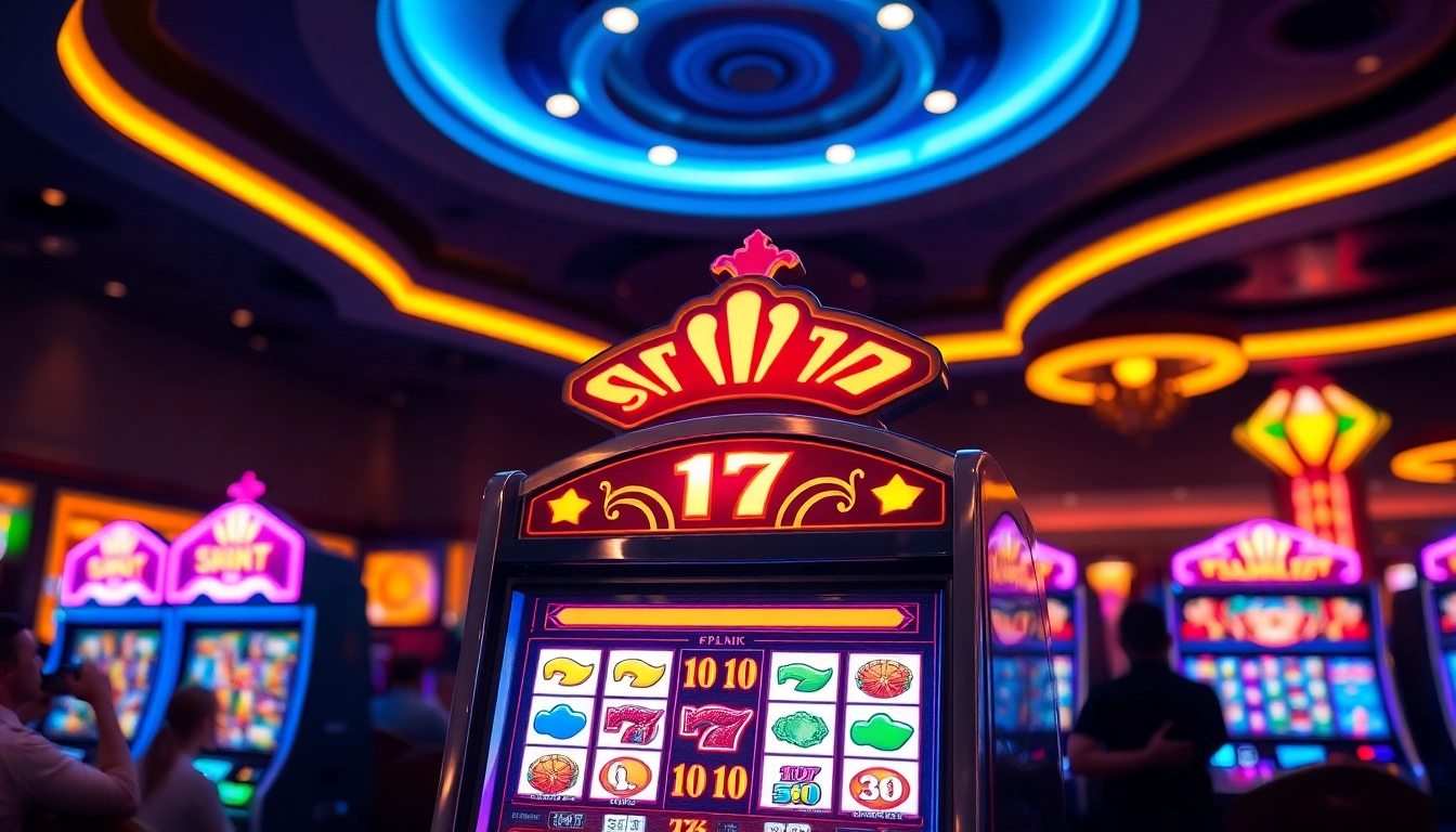 Menangkan di permainan posjp33 slot dengan mesin slot berwarna-warni yang menarik.