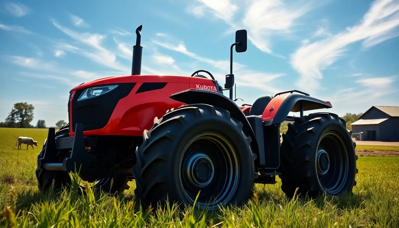 Kuboata Traktoren: Effizienz und Leistung für moderne Landwirtschaft