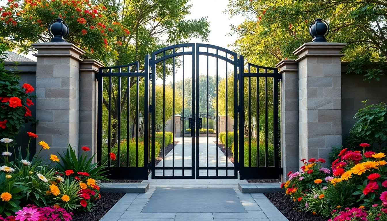 Custom Steel Gates: A Fusion of Security and Elegance for Your Property